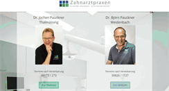 Desktop Screenshot of dr-pauckner.de